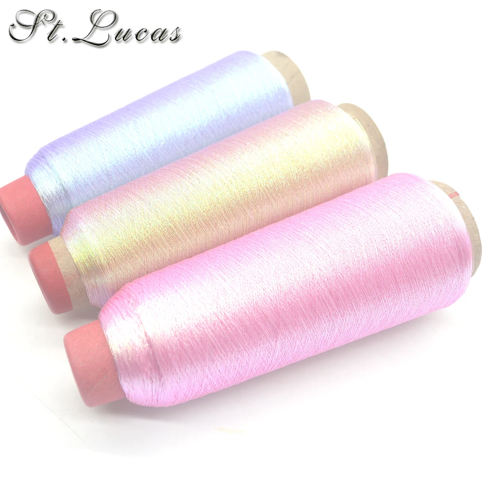 high quality 3200M/Roll DMC Metallic Embroidery Crochet Knitting Yarn Cross Stitch Metallic Yarn Threads Sewing accessory diy