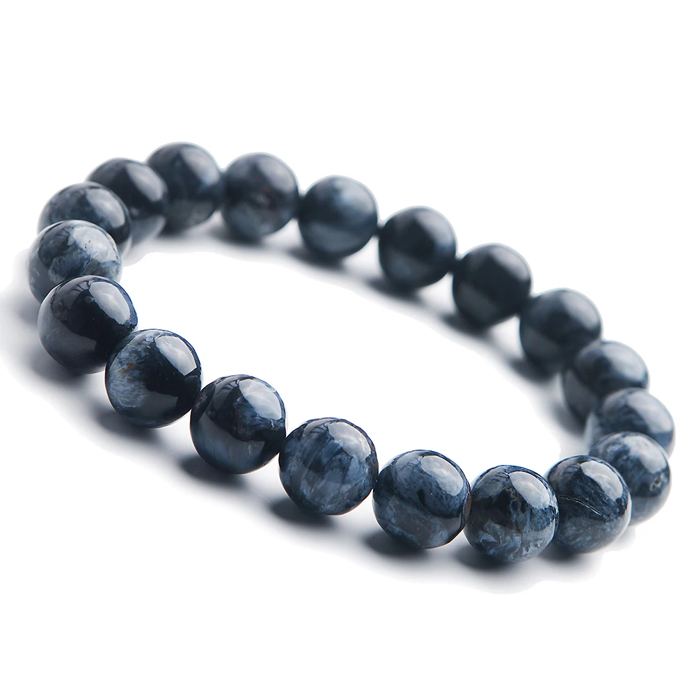 

10mm Natural Blue Pietersite Bracelet Jewelry For Woman Man Wealth Beauty Gift Reiki Crystal Namibia Stone Beads Strands AAAAA