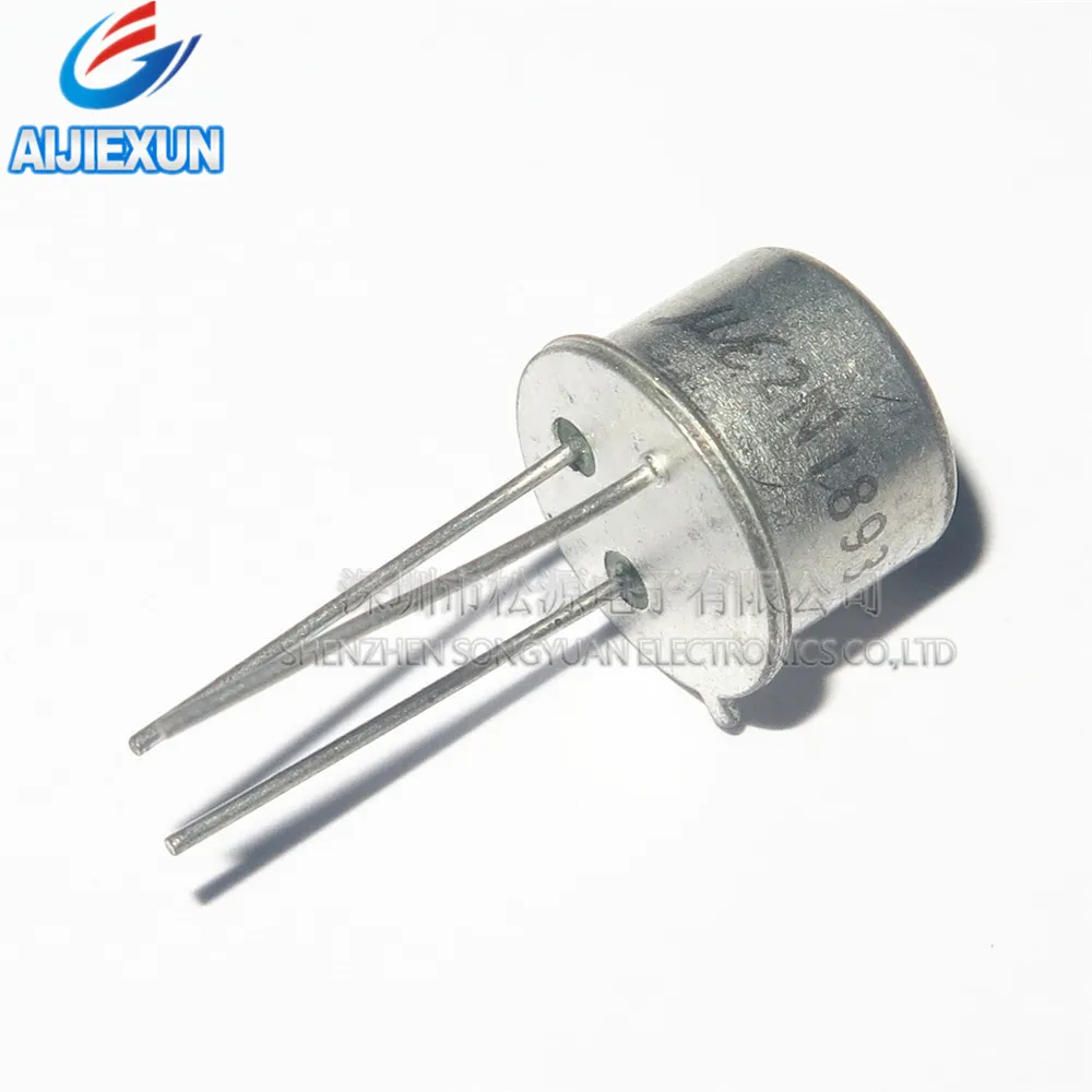 5Pcs 2N1893 CAN3 2N Series 100 V 500 mA NPN Through Hole Silicon Transistor - TO-39 in stock 100%New and original