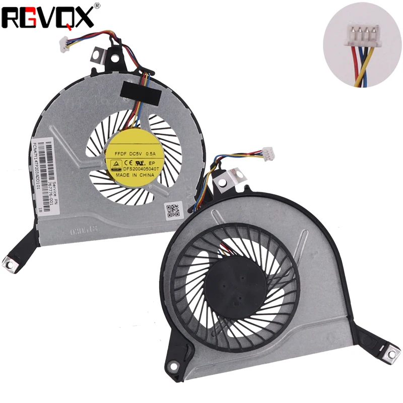 

New Cooling Fan For HP Pavilion 15-P 14-V 14-u 15T-K 15-K 17-f TPN-Q140 TPN-Q143 EG50060S1-C120-S9A DFS200405040T CPU Radiator