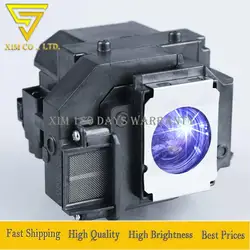 เปลี่ยนหลอดโปรเจคเตอร์สำหรับ ELPLP54/V13H010L54 สำหรับ EPSON 705HD S7 W7 S8 + EX31 EX51 EX71 EB-S7 X7 S72 x72 S8 X8 S82 W7 W8 X8e