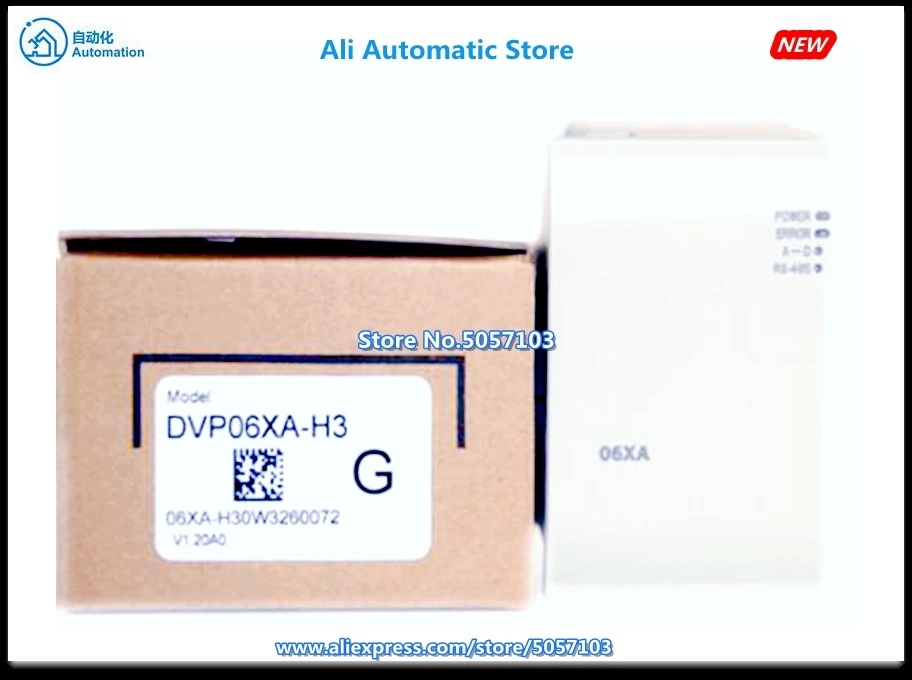 DVP06XA-H3 4-Channel Analog Voltage New