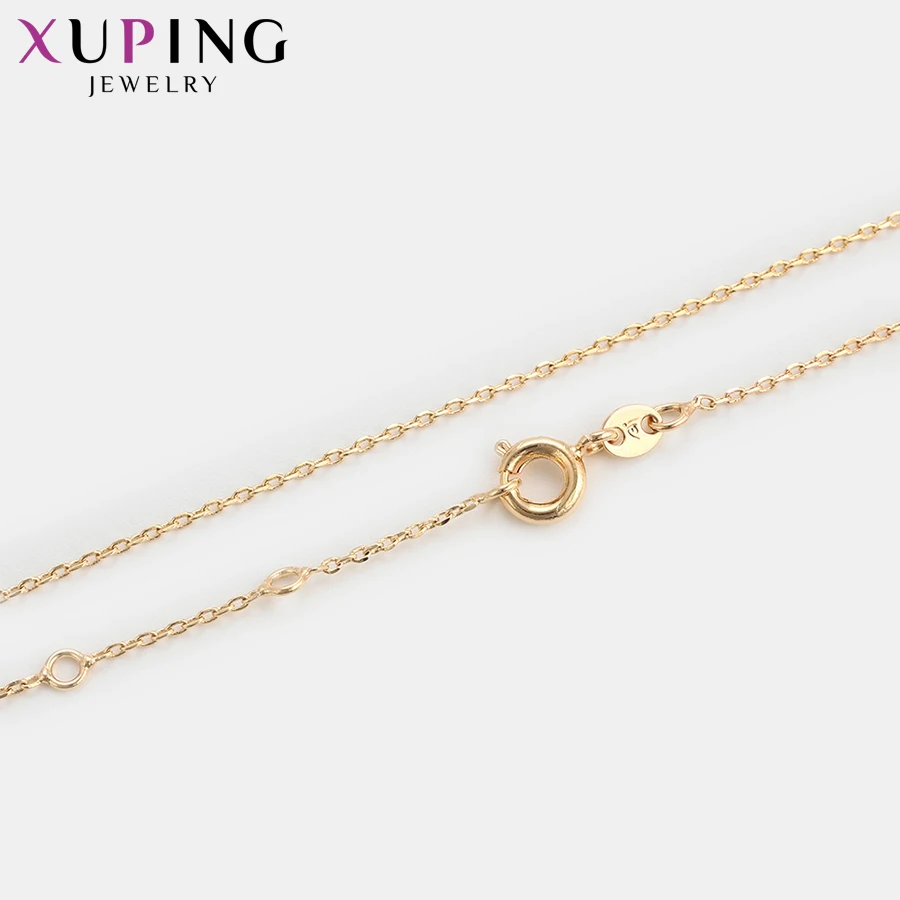 Xuping Fashion Square Pendant Necklace Party Temperament Jewelry for Women Party Gifts 44936