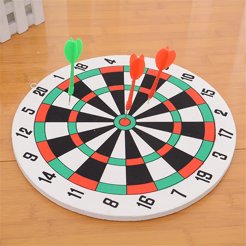 1 Set Funny New Dart Board & Darts Game Set Perfect for Man Cave Game Room Kids Decoration 2019 new