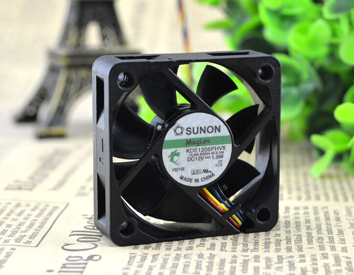 KDE1205PHVX  5CM 50*50*15 12v1.9W 4pin PWM Large air cooling fan