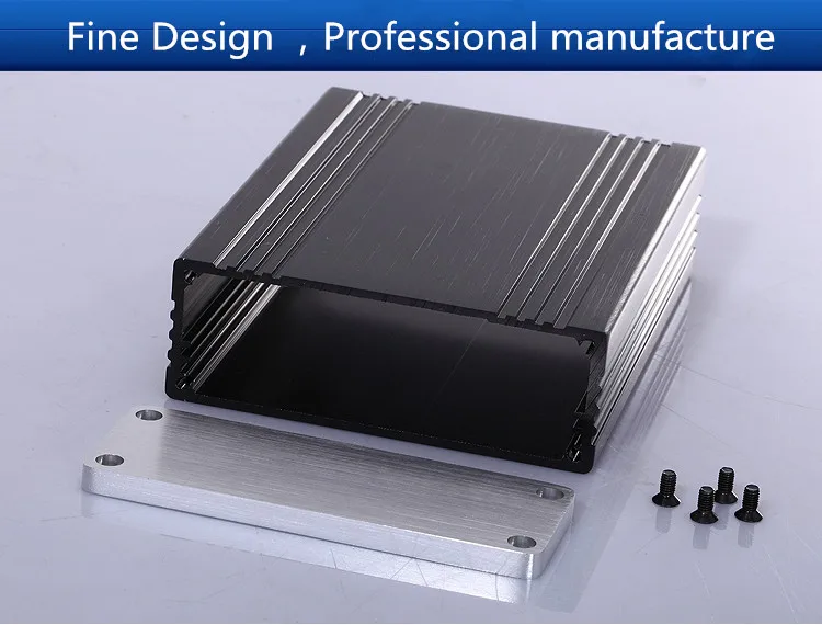 HIFI Mini amplificador de alumínio chassis/Instrumentos de Chassis/amplificador Do Tubo amplificador/AMP Caixa/caso/caixa DIY (82.8*28.8*110mm)