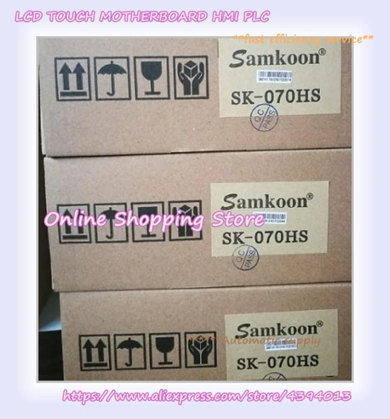 

7" SK-070GE SK-070FS SK-070HE SK-070HS EA-070B Displayy HMI Touch Panel Screennew In Stock