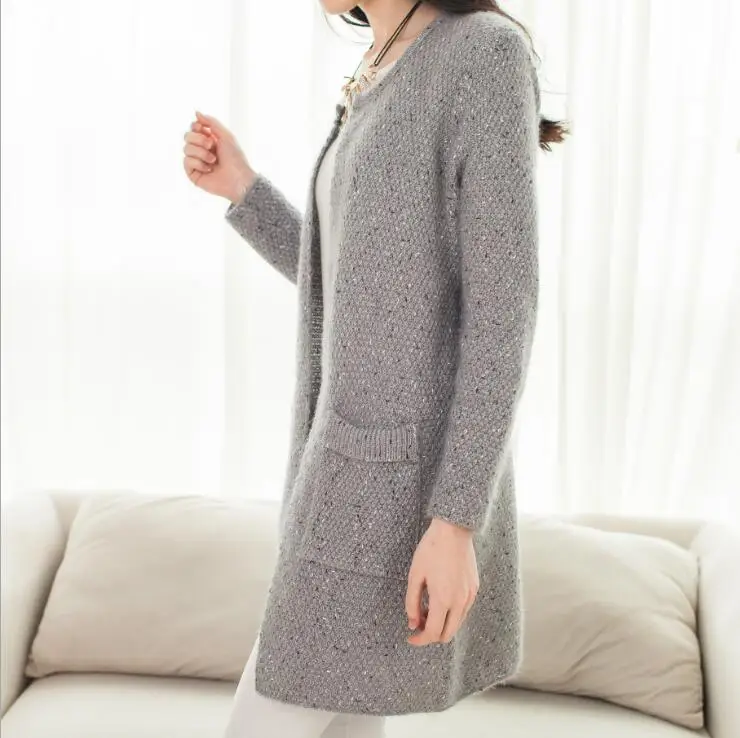 Long Cardigan Female 2018 Autumn Winter Women Long Sleeve Cardigan Sweater Knitted Cardigans For Women Jacket Tops