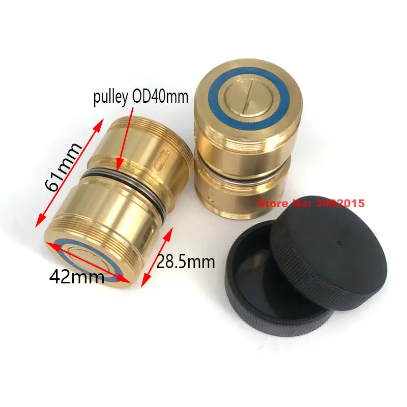 

WEDM Parts Copper Pulley Roller 198 OD42*68/61mm Guide Wheel Complete Assembly for WEDM Wire Cutting Machine