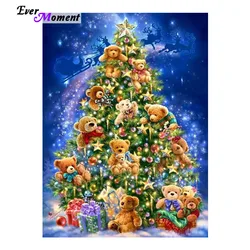 Christmas Gift DIY Full Square Round Stones Needlework Diamond Painting Cross Stitch 3D 5D Mosaic Home Decor ASF049