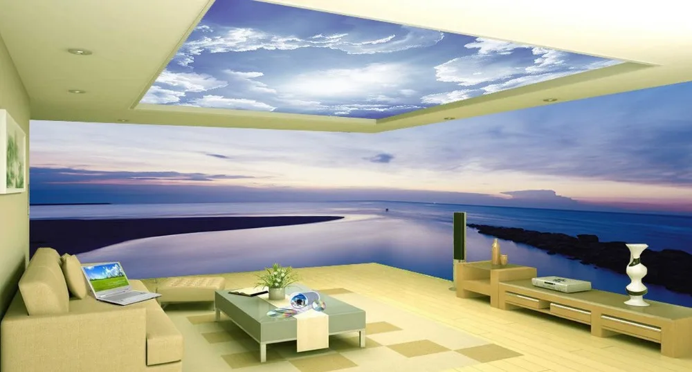 

custom 3d wallpaper Calm sunset lake large mural background wall theme space photo wall murals wallpaper