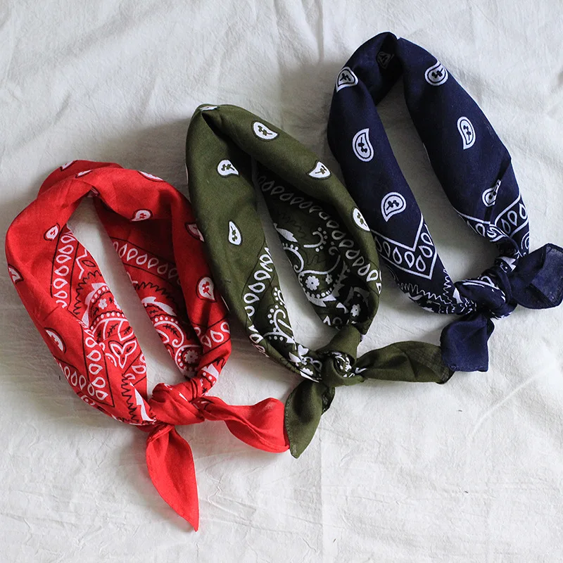 National wind retro chic girl wild cashew flower hair band scarf with accessories head