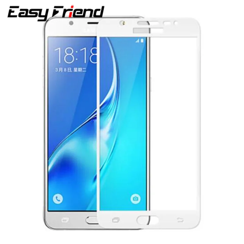 For Samsung Galaxy J3 J5 J7 2017 2016 Pro Prime G570F G610F J530F J530 J320 J320F Screen Protector Full Cover Tempered Glass