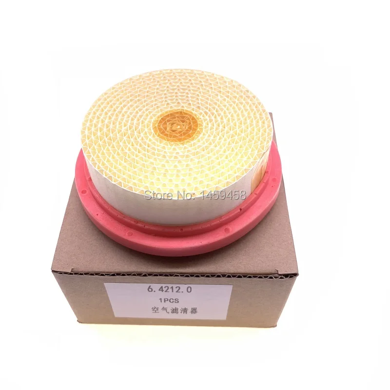 6pcs/lot 6.4212.0/ 6.4432.0 alternative Kaeser air compressor yellow cake kind air filter element