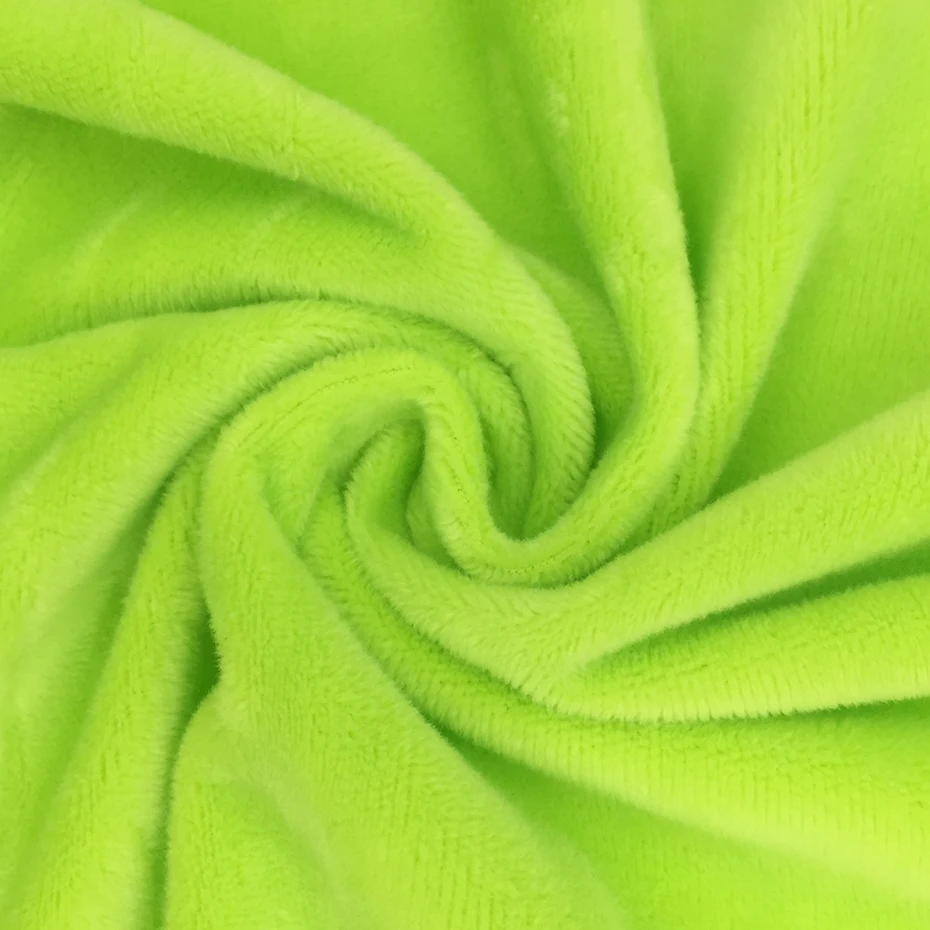ZYFMPTEX Minky Plush Fabric 150x50cm Super Cheapest Limited 1.5mm Pile Polyester Plush Toy Fabric Patchwork Felt Doll Material