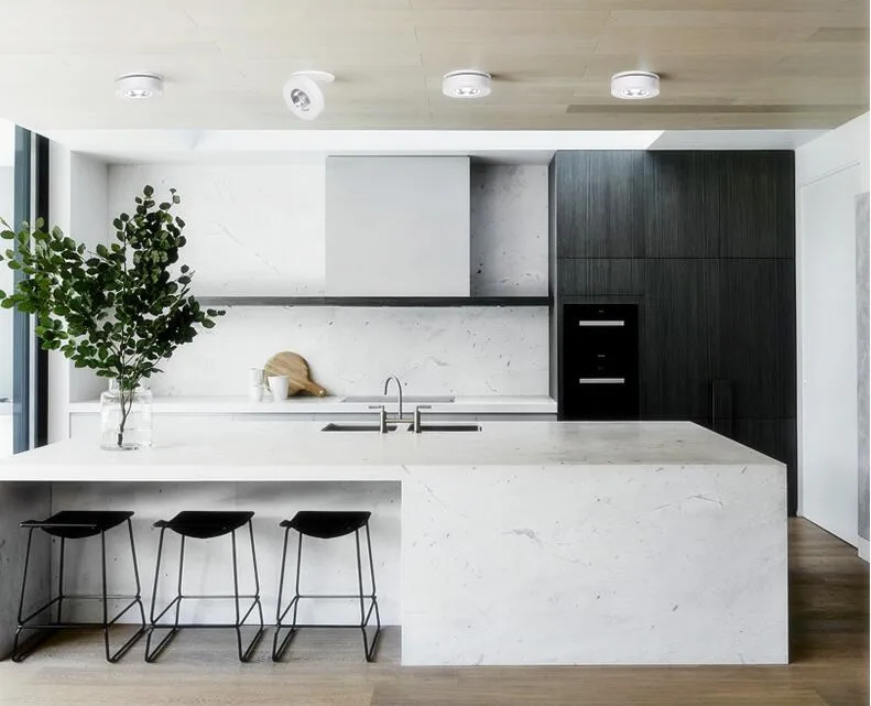 Ultra thin LED Spotlight 15W rotation Aisle Recessed Ceiling Lamp Adjustable LED exhibition Down light