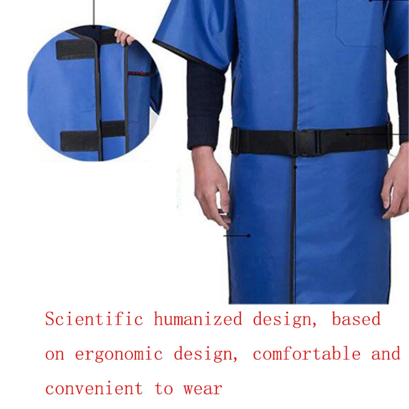 0.35mmpb X-ray Protective Suit Clothing, Y-ray Protective-Apron, Hospital, Clinic, Business Protection, Gloves, Collars,5pcs.