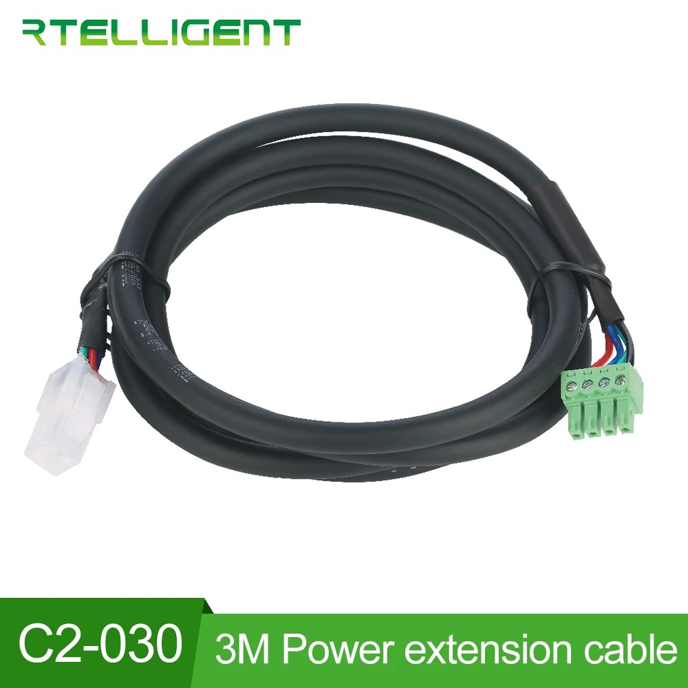 Rtelligent 1PC 3M Closed Loop Stepper motor Stepper Motor Driver encoder cable energy power extension cable