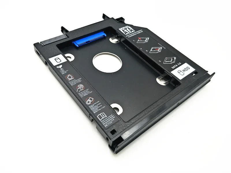 2nd HDD SSD dysk twardy caddy dla Lenovo IdeaPad Y500 Y500N Y510P + ramka