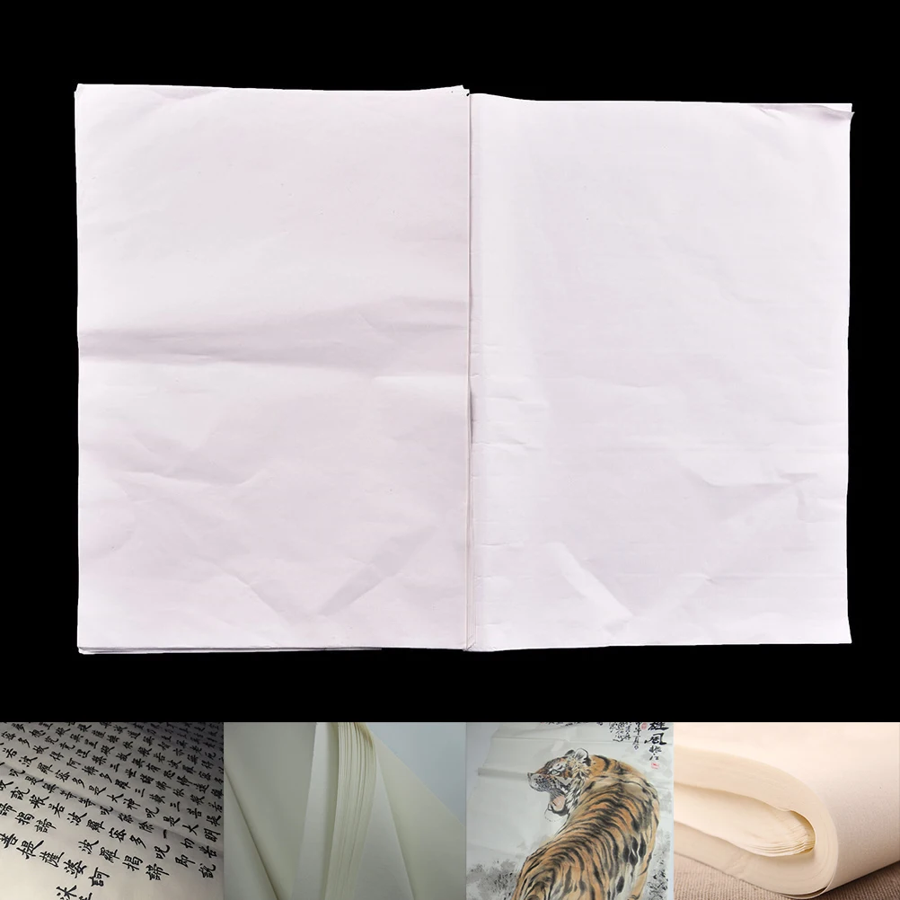 30 sheets  Xuan Paper Chinese Raw Rice Paper Painting Calligraphy