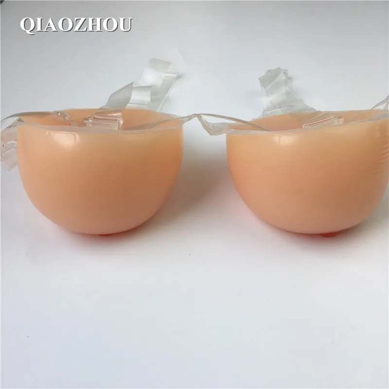 

2000 g big sexy silicone breast form with bra straps for man cosplay crossdresser transgender realistic fake boobs