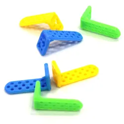 5pcs J553b 30*15*12mm Plastic Right Angle Corner Braces L-shaped Plastic Connector Parts Sale at a Loss USA Brazil
