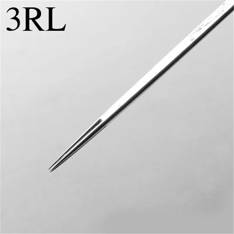 5PCS Assorted Sterilized Tattoo Needles Round Liner 1RL 3RL 5RL 7RL 9RL 11RL 13RL for Microblading Machine Gun Grip Tips