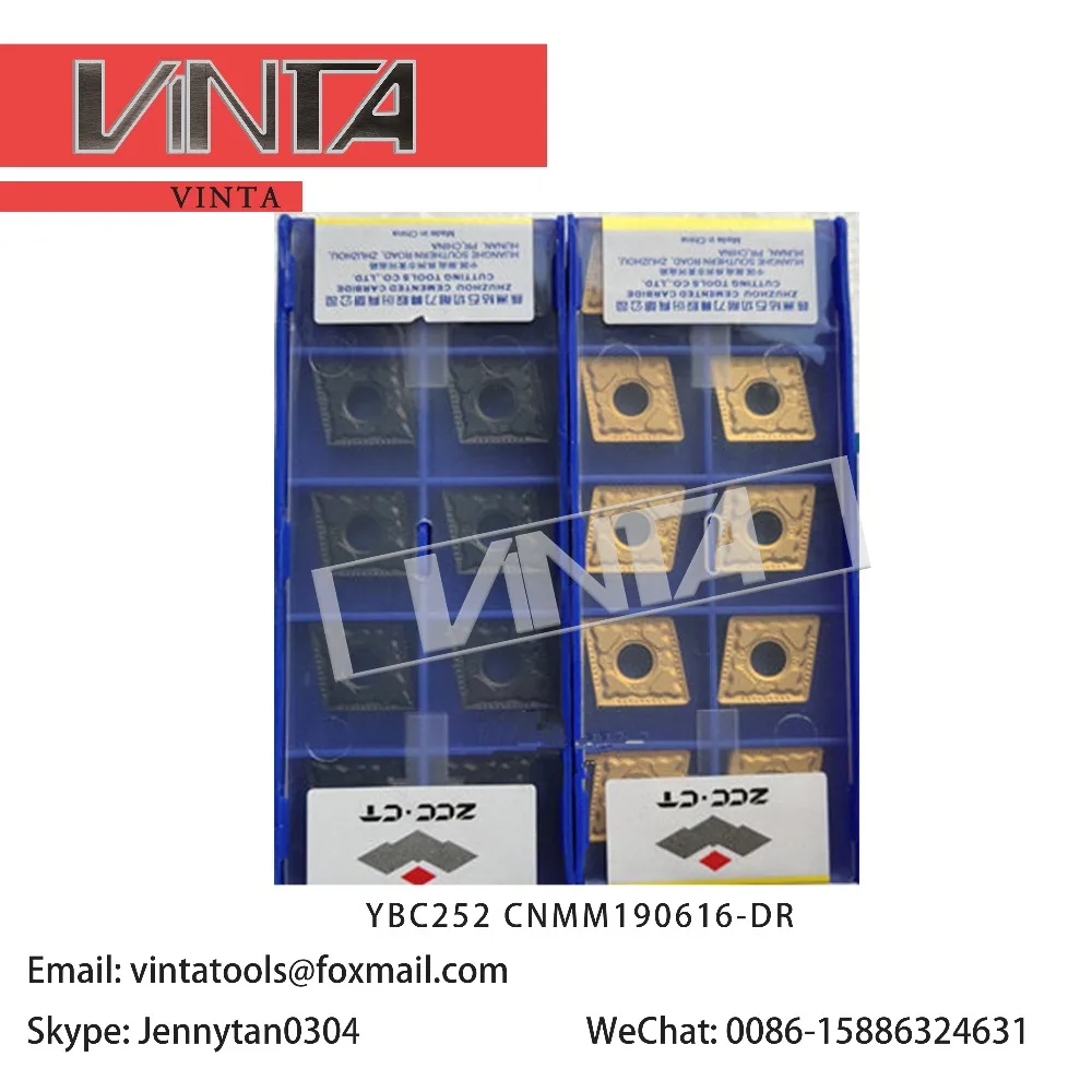 

high quality YBC251 YBC252 YBC351 YBC152 CNMM190616-DR cnc carbide turning inserts