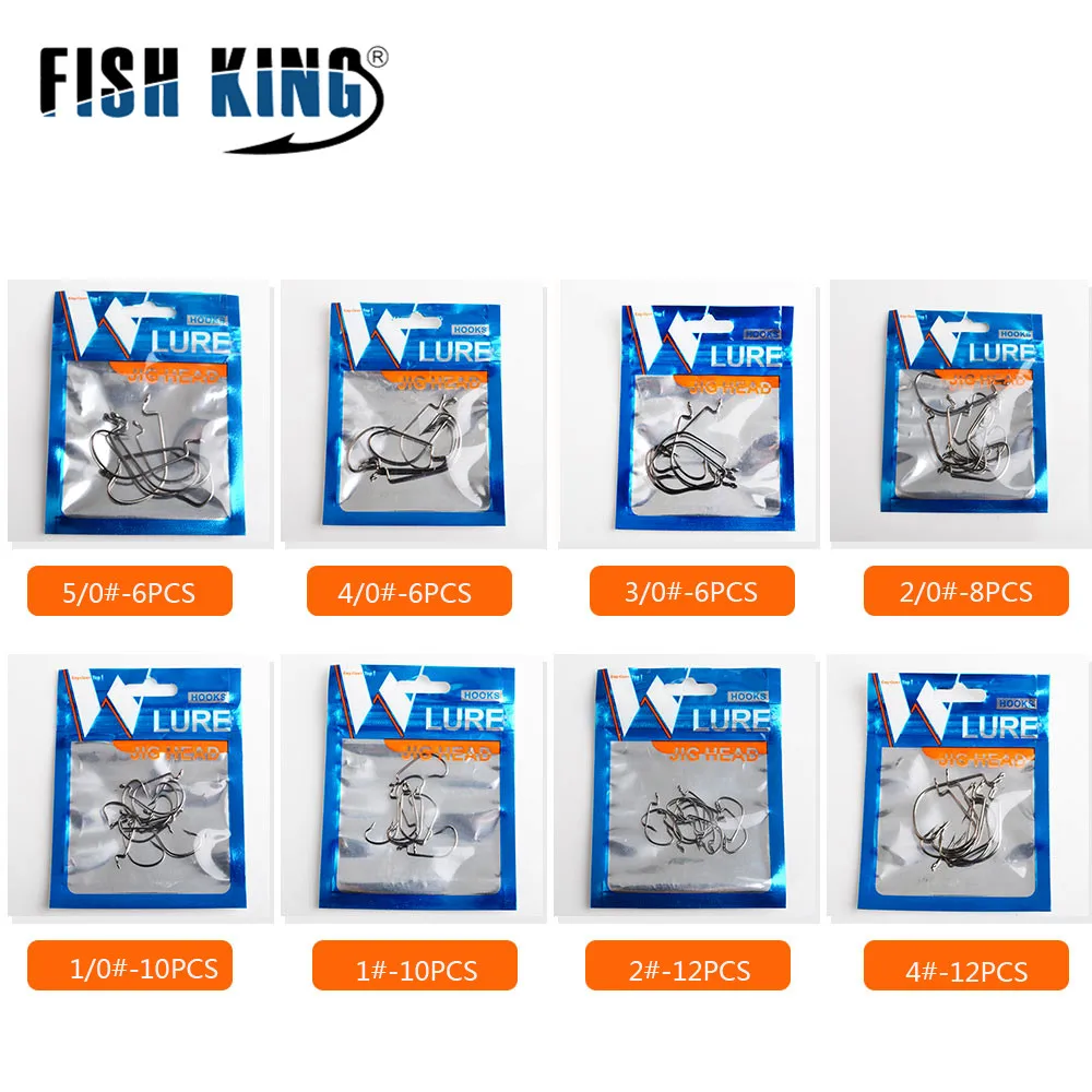 NGB 4/0# 3/0# 2/0# 1/0# 1# 2# 4#  Soft Lure Hook Offset Worm Shank Carbon Steel Circle Japan Fishing Hooks