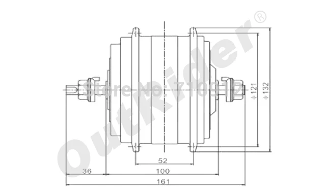 2019 sale! E-bike 48V double-speed front motor/electric bike kit OR01B20