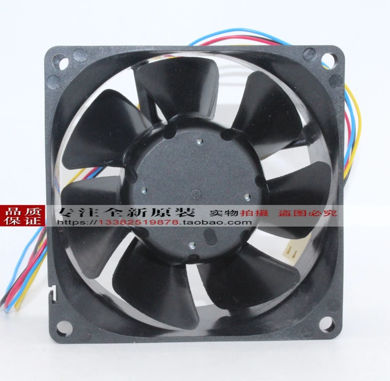 NEW DELTA AFB0812SHE 8038DC12V 1A 8CM PMW server cooling fan