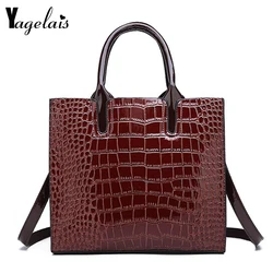 2024 High Quality Women Bag Women Leather Handbags Big Tote High Capacity Female Shoulder Bag Crossbody Bag Simple New Style