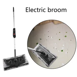 New Automatic Mop Swivel Sweeper Electronic Spin Hand Push Sweeper Cleaner  Home Cleaning Machine Electric Broom vacuum cleaner