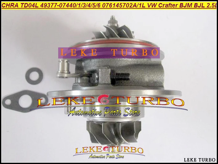 Cartucho Turbo CHRA TD04L 49377-07440 076145702A 076145701L 49377-07401 para Volkswagen VW Crafter BJM BJL R5 LT3 Euro4 2.5L