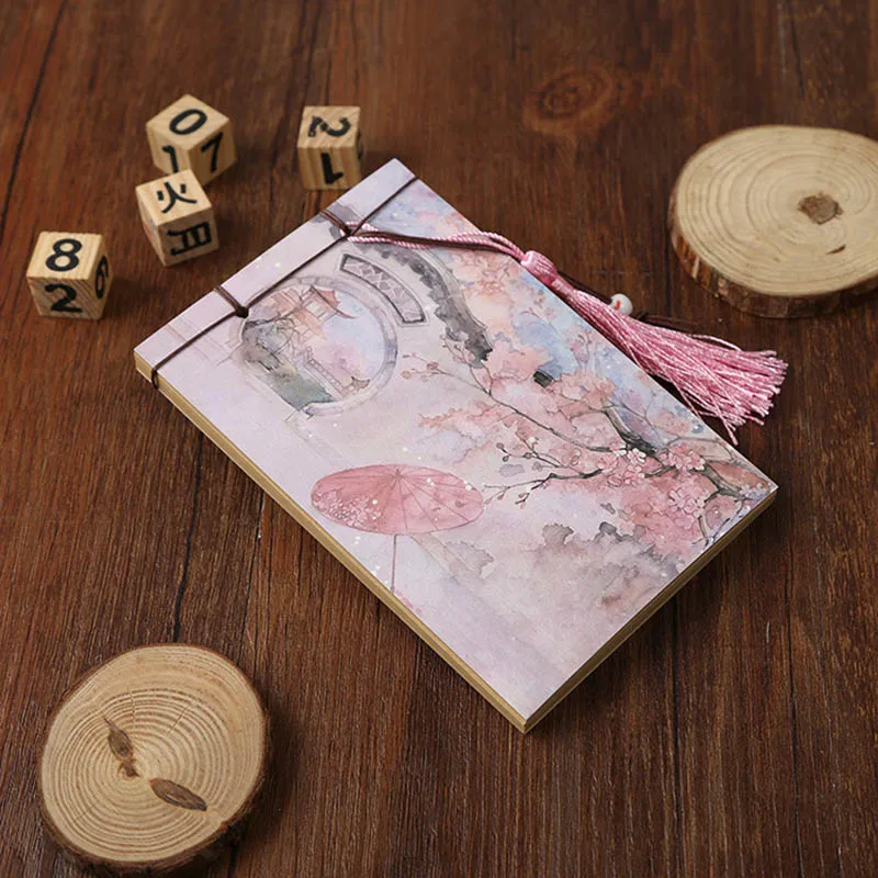 10*15cm Retro Chinese Ancient NoteBook Diary Kraft Paper Sketchbook Journal Pocket Planner Note Pad Stationery Art Gift For Kids