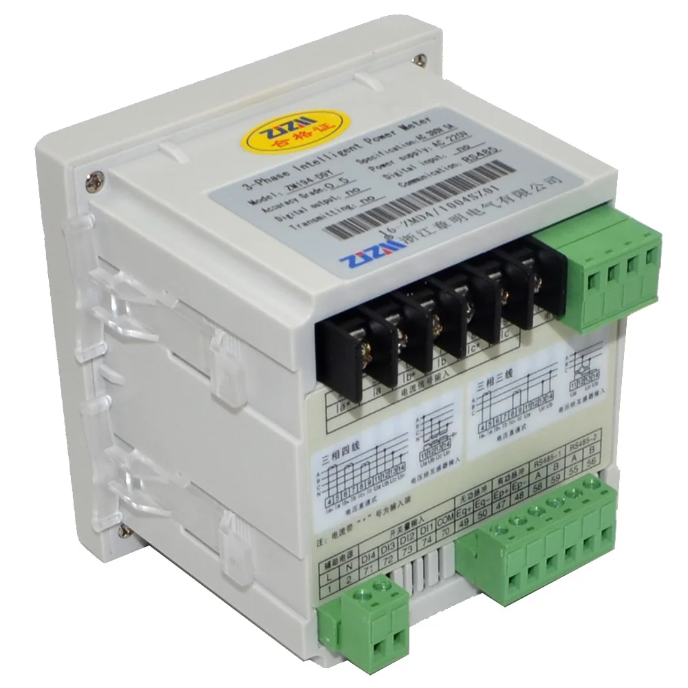Multifunction Intelligent Digital LCD Display Three-phase Network Power Meter Ammeter with RS485 Communication Function 12003222