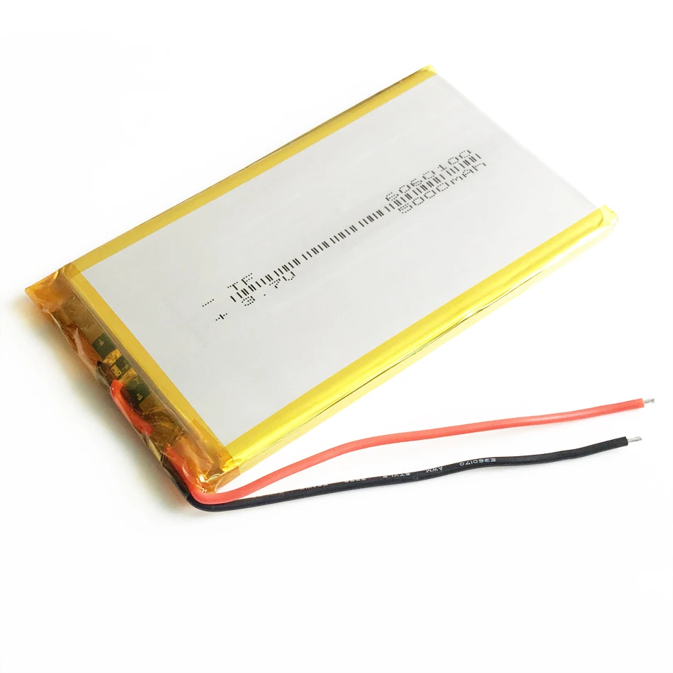 3.7V 5000mAh 6060100 polimerowy akumulator litowo-LiPo do GPS PSP DVD PAD e-book tablet moc pc bank Laptop mobilny