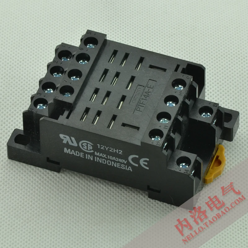 

[SA]Original authentic relay base PTF14A-E 14 holes 4A4B 10A--10pcs/lot