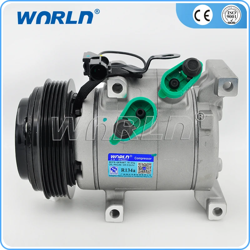 Car ac compressor for Hyundai i10/Kia F500QADAA03 F500-QADAA-03 F500-QADAA-03 97701B9000 97701-B9000 G3LA EM096648