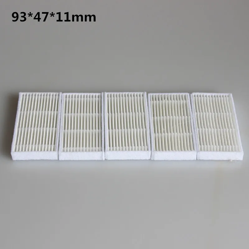 5x Robotic Vacuum Cleaner Parts HEPA Filter for Suzuka COCO SMART 780T Series Duoro XClean Robot Cleaner