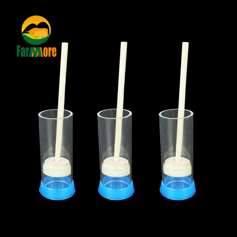 

Beekeeping Tool Queen Bee Marking Cage Bottle with Plunger Beekeeping Beehive