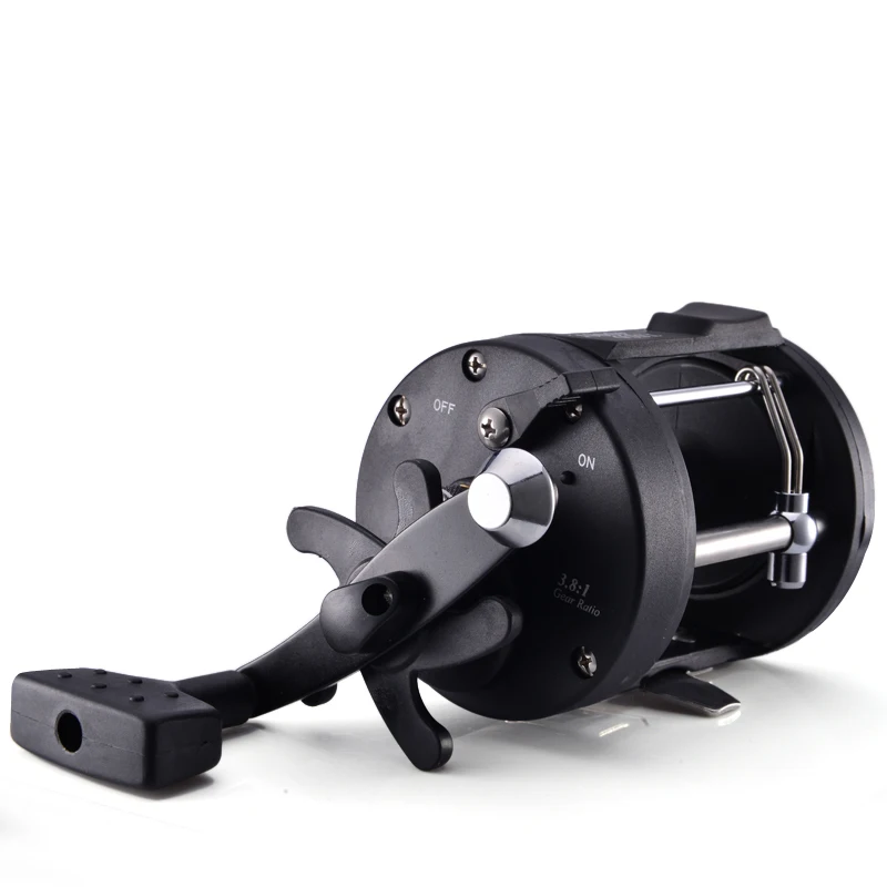 Lizard Fishing Trolling Reel Black Right Hand Casting Sea Fishing Reel Saltwater Baitcasting Reel Coil  TSSD, 3000L-4000L