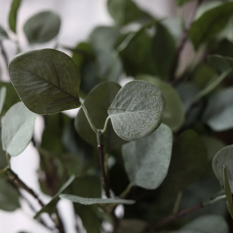 Artificial  Eucalyptus Branch Artifical Green Leaves  Home decoeration Diy Flower Boquet Accessories