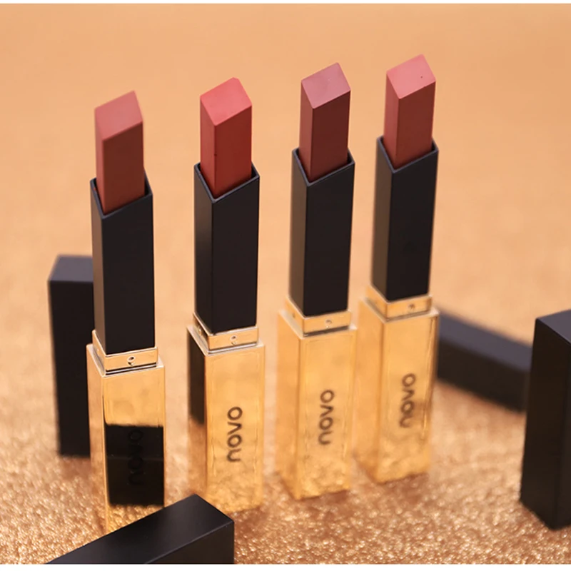 Charming Velvet Matte Lipstick Smooth Luxury Silky Touch Waterproof Long Lasting 6 colors Pigmented Easy to Wear Lip Makeup