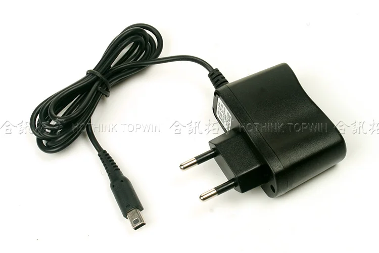 Black EU Plug charger Power Supply for Ac adapter New 3DS XL 3DS LL / New 3DS / 2DS