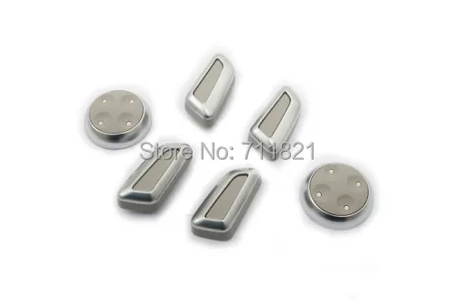 

Alu Brushed Tip Power Seat Control Switch Cover Grey For Audi A5