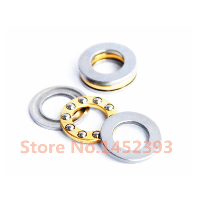 Free shipping 10pcs F10-18M Axial Ball Thrust Bearing 10mmX18mmX5.5mm 10*18*5.5mm