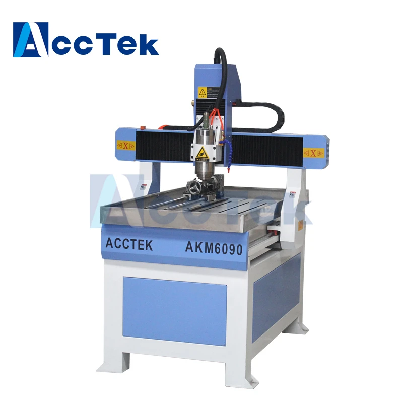 2022 رخيصة الصين AccTek 6090 باستخدام الحاسب الآلي أجهزة التوجيه ثلاثية الأبعاد/مصغرة نحت جهاز التوجيه باستخدام الحاسب الآلي