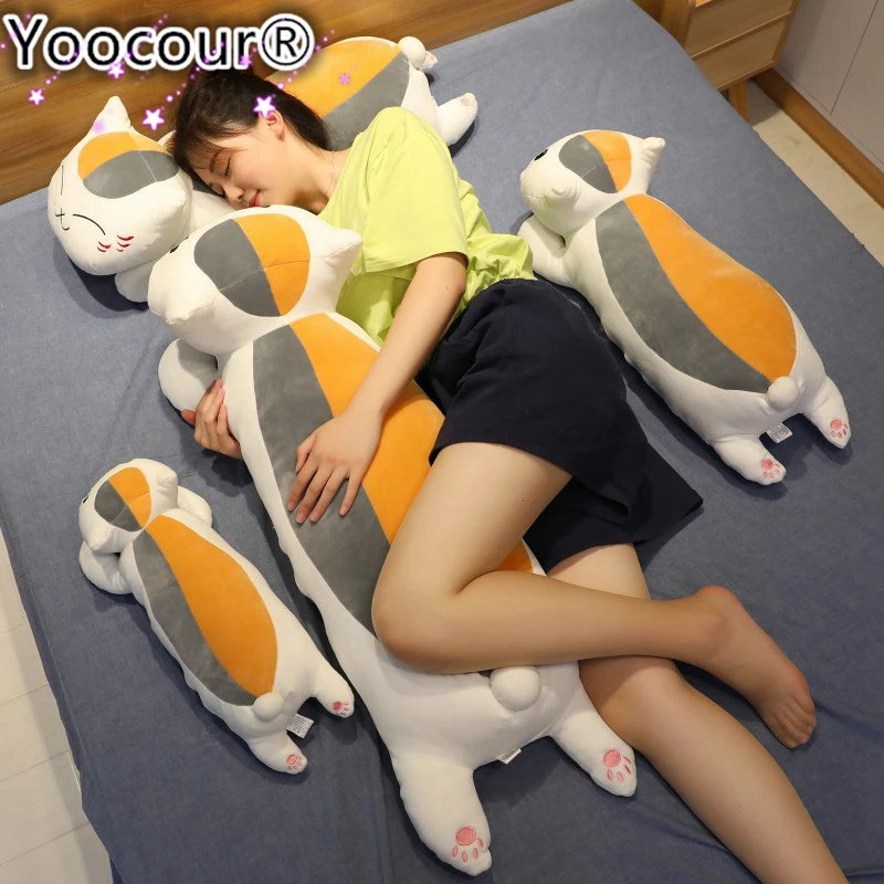 

50/70/85/105 см Нацумэ Yuujinchou Nyanko Sensei аниме кошка плюшевая кукла игрушка кошка подушка подарок на день рождения Рождество для детей