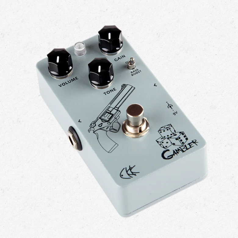 CKK Gambler High-Gain Overdrive Guitar Effect Pedal